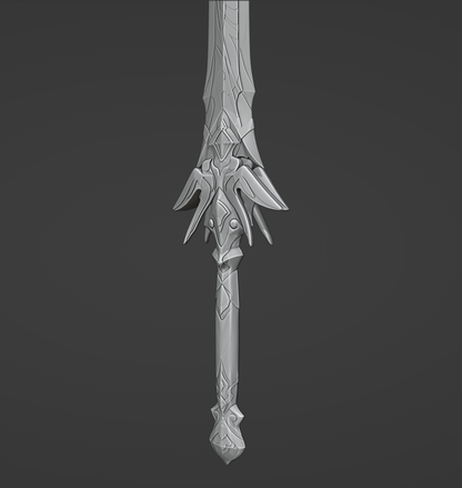 Yanqing Sword - Digital 3D Model - Honkai: Star Rail - Yanqing Cosplay