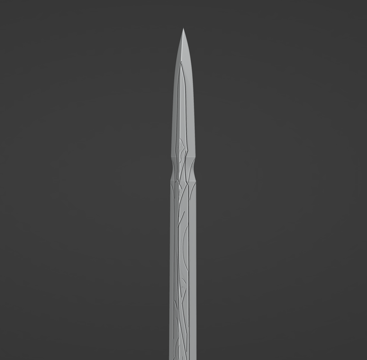 Yanqing Sword - Digital 3D Model Files and Physical 3D Printed Kit Opt ...