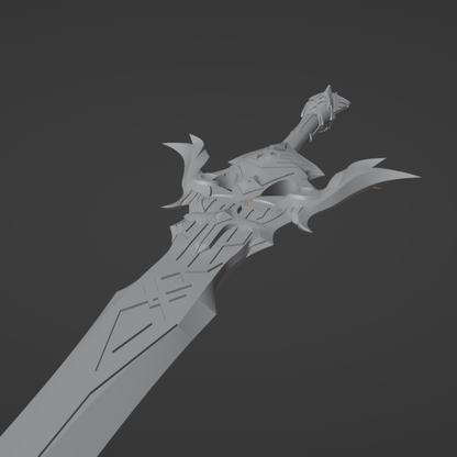 Freedom Sworn - Digital 3D Model - Genshin Impact - Kaedehara Kazuha Cosplay