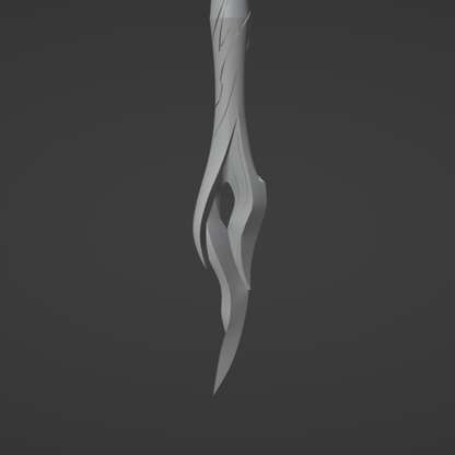 Hanya's Brush Wand - Digital 3D Model - Honkai: Star Rail - Hanya Cosplay