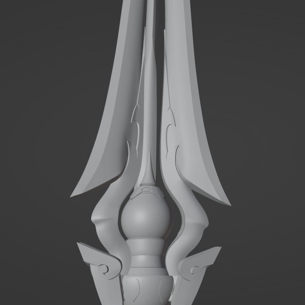 Xueyi's Dagger - Digital 3D Model Files and Physical 3D Printed Kit Options - Honkai: Star Rail Cosplay - Xueyi Cosplay