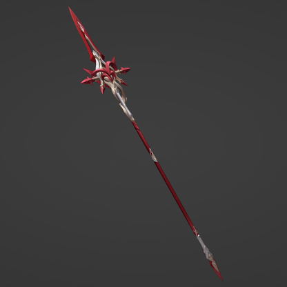 Argenti's Spear - Digital 3D Model - Honkai: Star Rail Cosplay - Argenti Cosplay