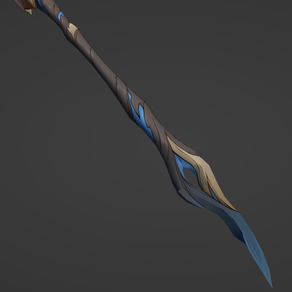 Hanya's Brush Wand - Digital 3D Model - Honkai: Star Rail - Hanya Cosplay