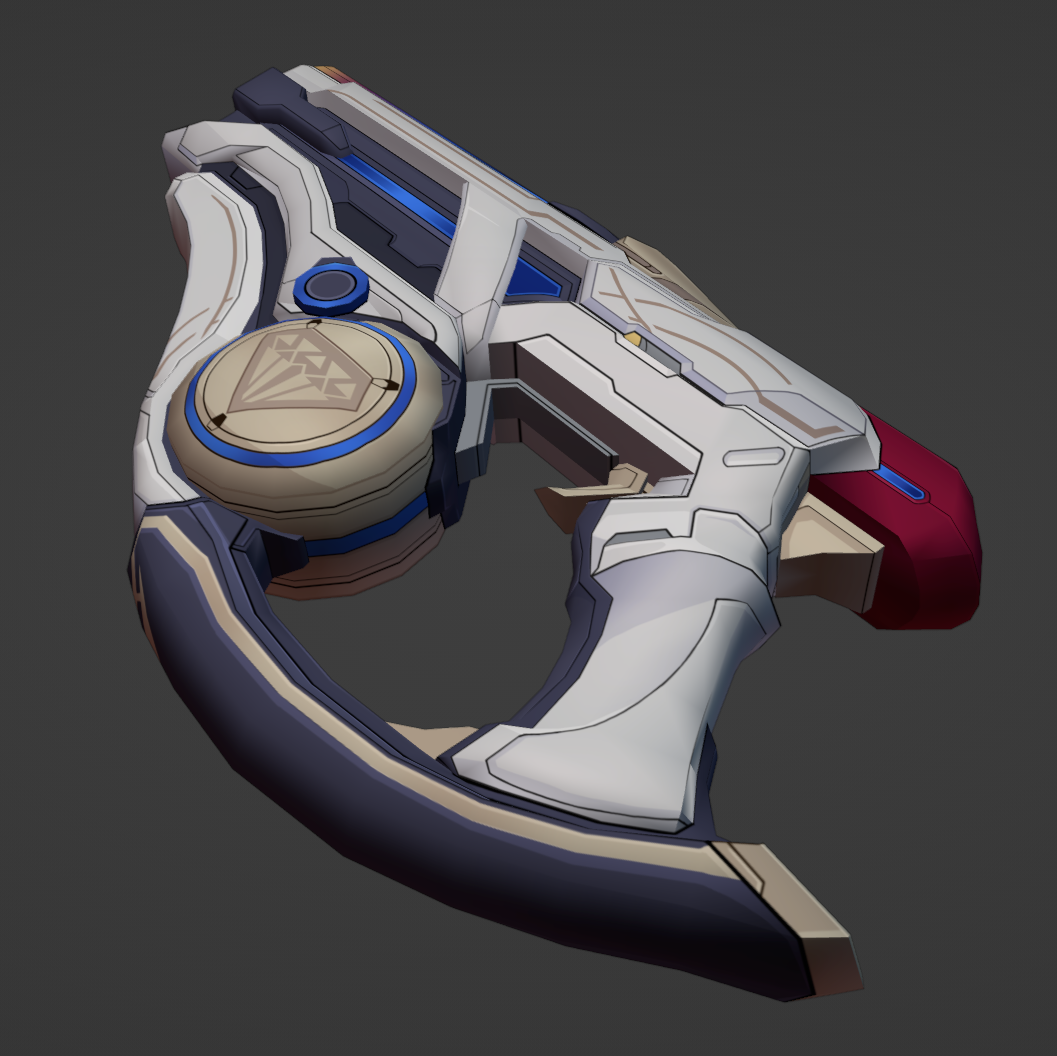 Topaz and Numby Blaster Gun - Digital 3D Model Files and Physical 3D Printed Kit Options - Honkai: Star Rail Cosplay - Topaz and Numby Cosplay