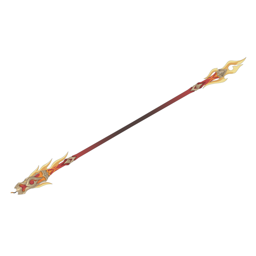 Guinaifen Spear - Digital 3D Model Files and Physical 3D Printed Kit Options - Honkai: Star Rail Cosplay - Guinaifen Cosplay