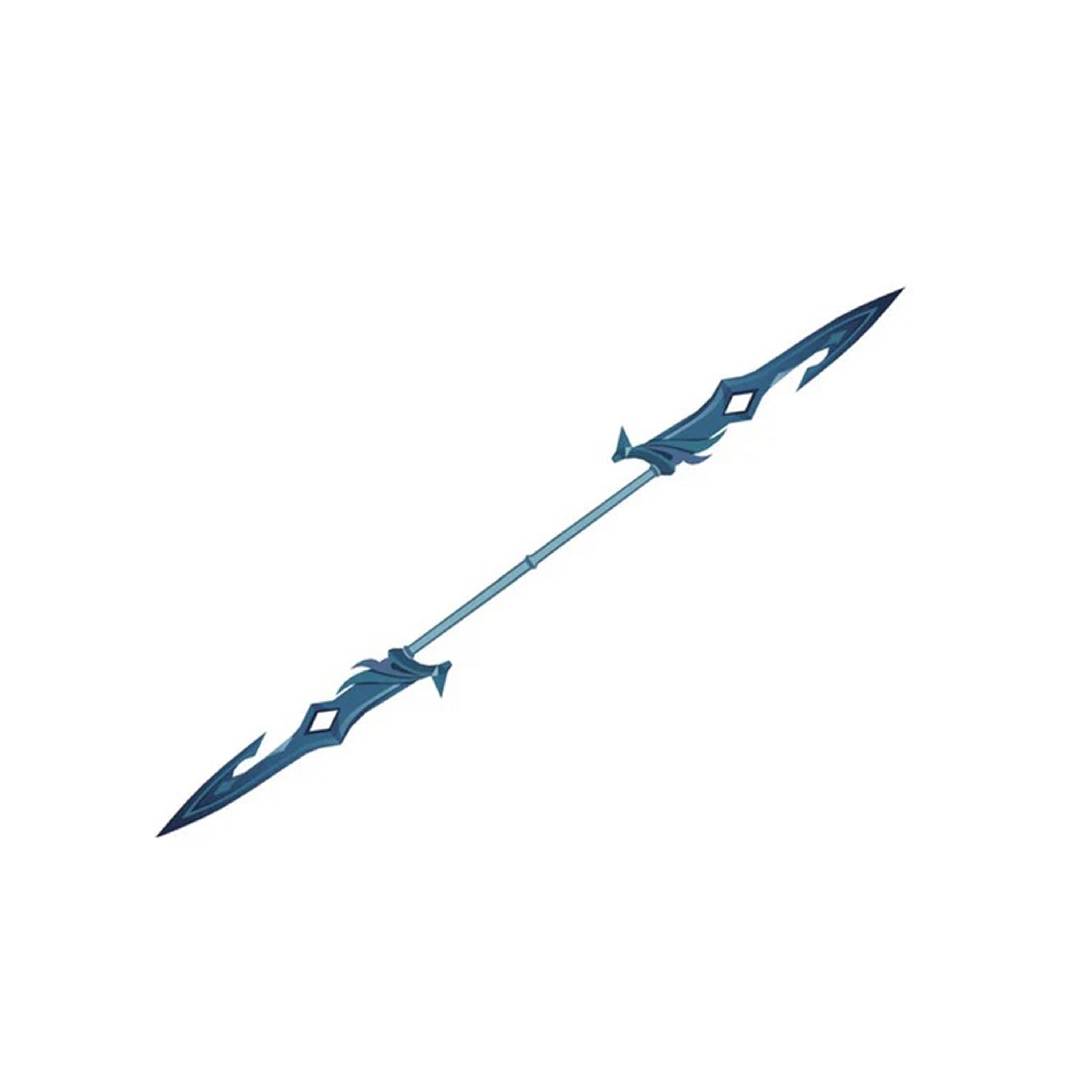 Childe Weapon Pattern Childe/Tartaglia Dual Sword - Digital 3D Model Files and Physical 3D P ...