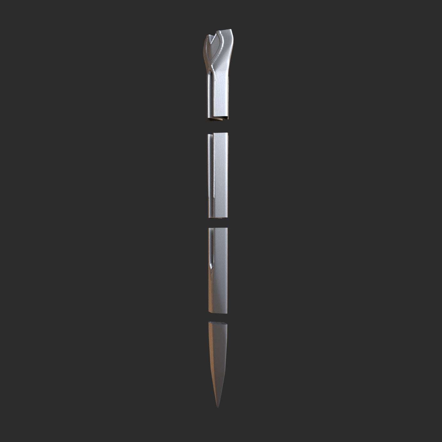 Eula Skill Sword - Digital 3D Model Files and Physical 3D Printed Kit Options - Eula Cosplay - Eula Sword