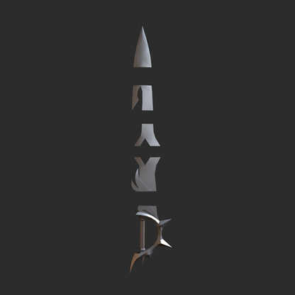 Childe Single Sword - Digital 3D Model - Genshin Impact - Childe Cosplay