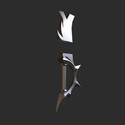 Childe Single Sword - Digital 3D Model - Genshin Impact - Childe Cosplay