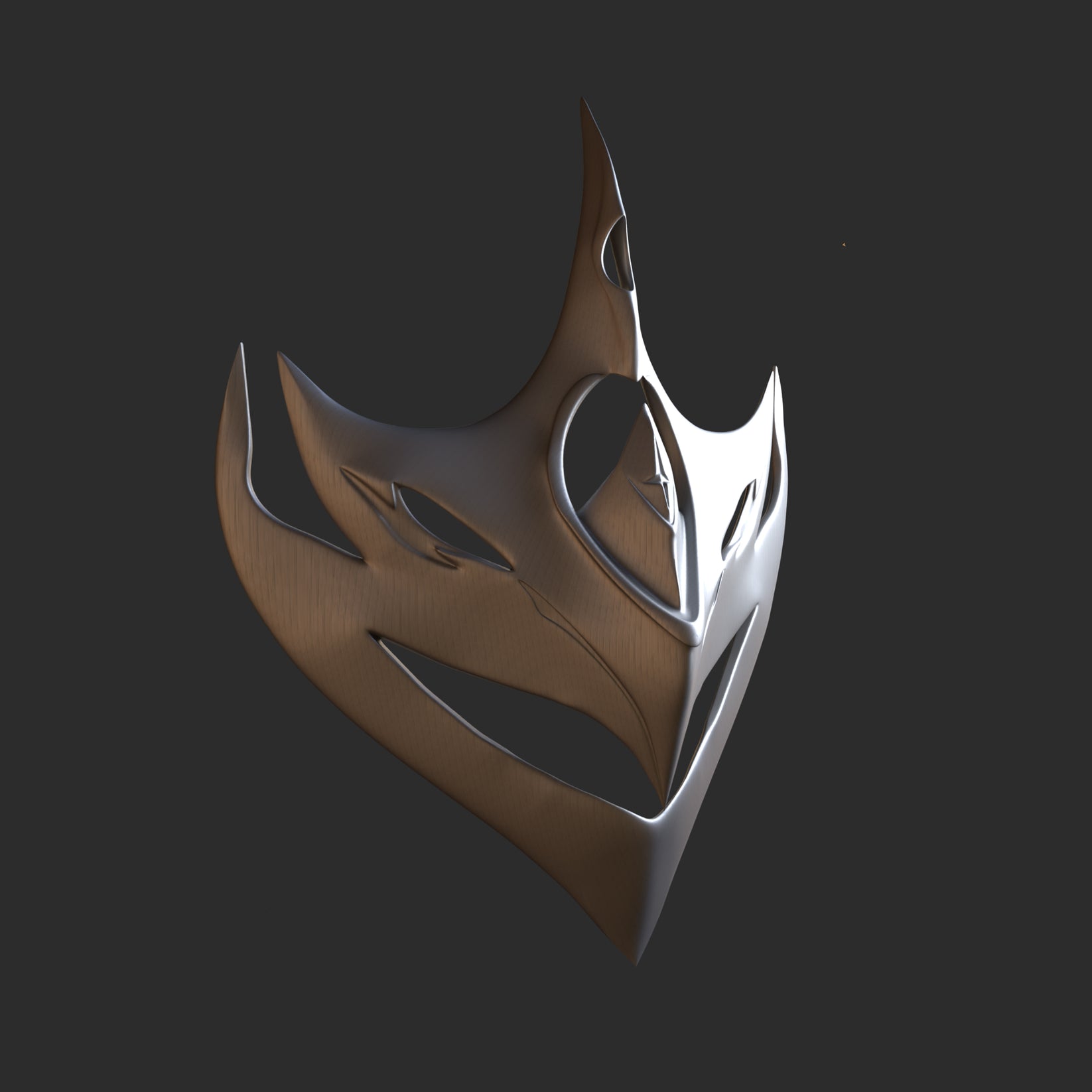 Childe Mask - Digital 3D Model - Genshin Impact - Childe Mask – Kosplayit
