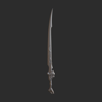 Fillet Blade - Digital 3D Model - Genshin Impact - Kaedehara Kazuha Cosplay