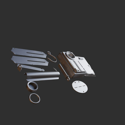 Karl Heisenberg Accessories - Digital 3D Model - Resident Evil Village - Karl Heisenberg Cosplay