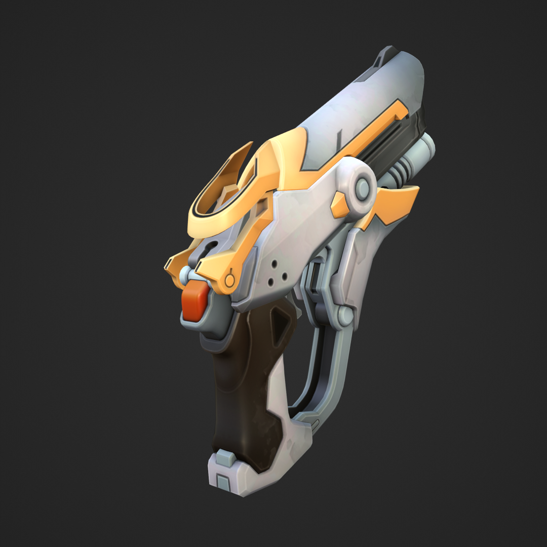 Overwatch 2 Tracer Pulse Pistol Prop 3D Model -  Portugal