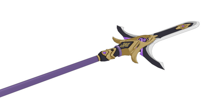 Kitain Cross Spear - Digital 3D Model - Genshin Impact - Shogun Raiden Cosplay