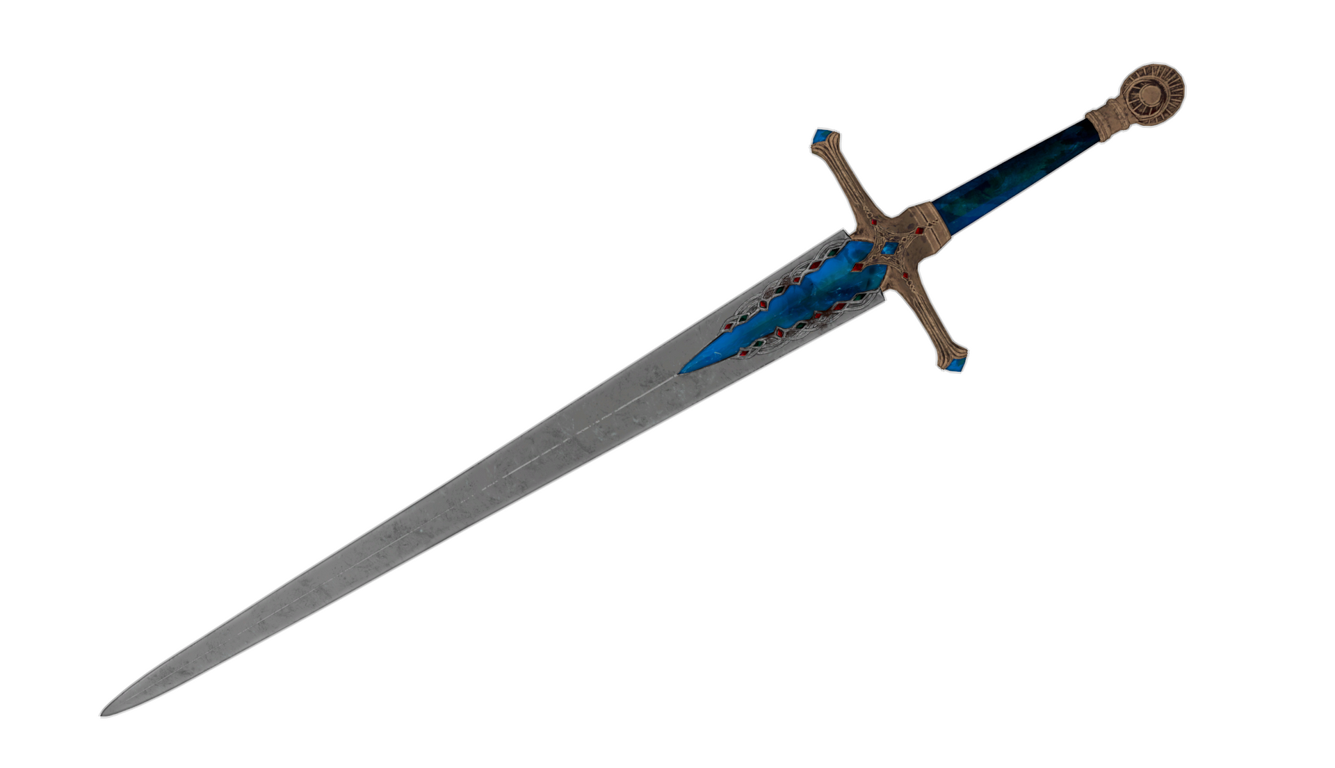 Arlan Sword - Digital 3D Model Files and Physical 3D Printed Kit Optio –  Kosplayit