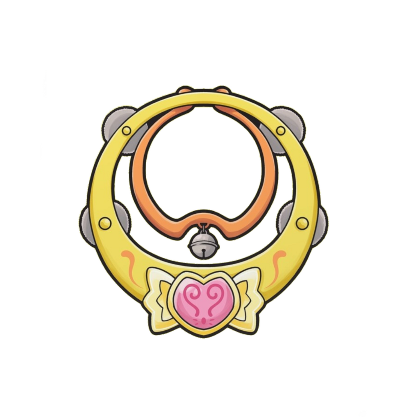 Mew Pudding's PuRing Ring - Digital 3D Model and Physical 3D Printed Kit Options - Mew Pudding Cosplay - Mew Pudding tambourine