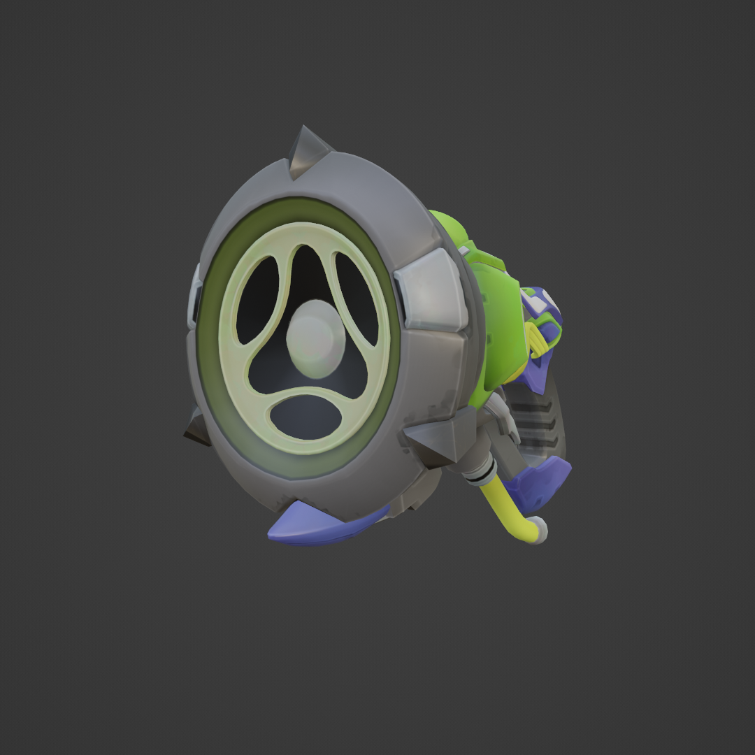 Lucio's Sonic Amplifier Gun - Digital 3D Model Files and Physical 3D Printed Kit Options - Sonic Amplifier - Lucio Cosplay