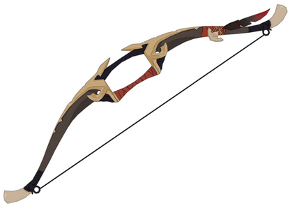 Raven Bow - Digital 3D Model - Genshin Impact - Gorou Cosplay