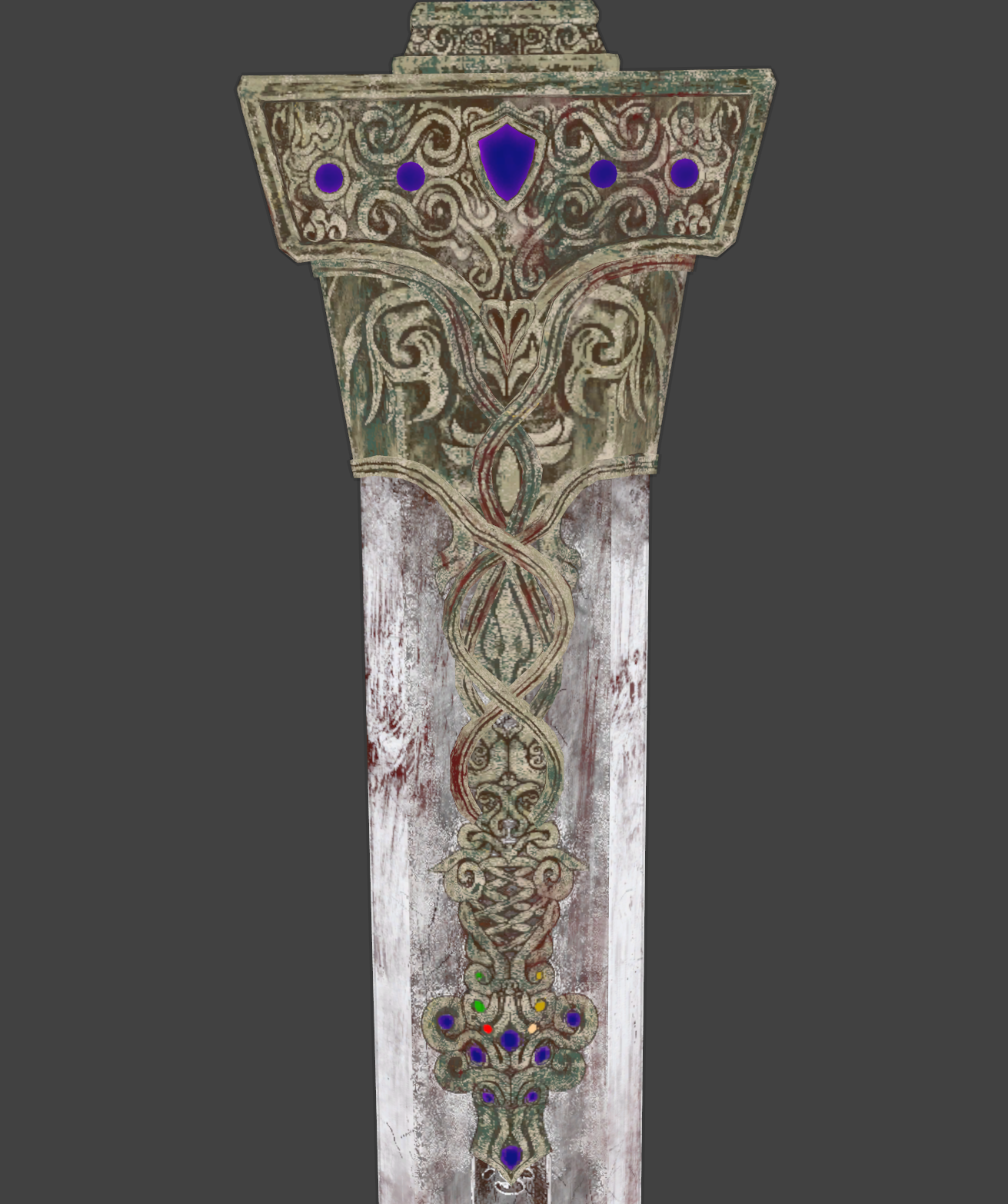 Royal Greatsword - Digital 3D Model Files and Physical 3D Printed Kit Options - Blaidd Sword - -Blaidd Cosplay