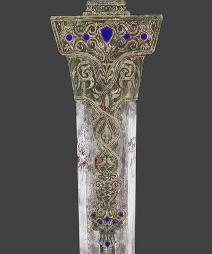 Royal Greatsword - Digital 3D Model - Elden Ring - Blaidd the Half-Wolf Cosplay