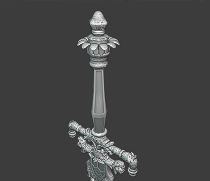 Sword of Night and Flame - Digital 3D Model - Elden Ring Cosplay