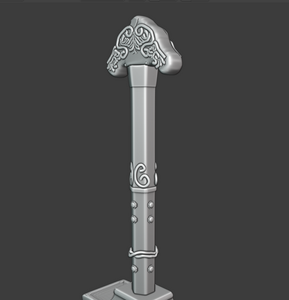 Royal Greatsword - Digital 3D Model - Elden Ring - Blaidd the Half-Wolf Cosplay