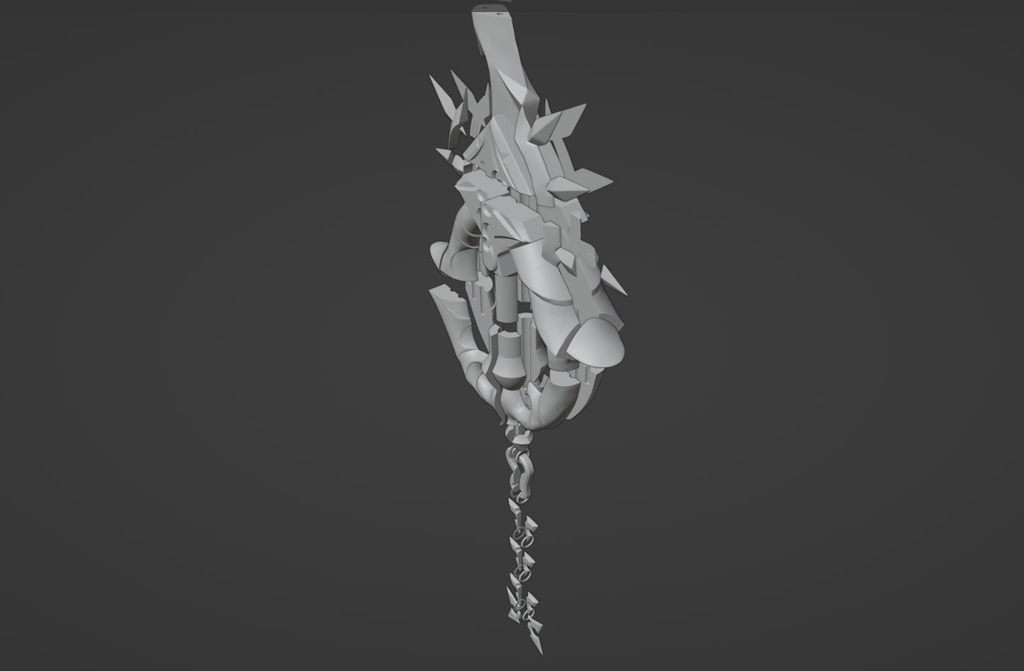 Roxas Two Become One Keyblade - Digital 3D Model and Physical 3D Printed Kit Options - Roxas Cosplay