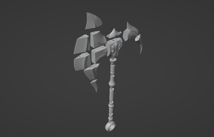 Darius Battleaxe - Digital 3D Model - League of Legend - Darius Cosplay