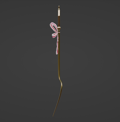 Miku Strawberry Fork - Digital 3D Model - Strawberry Miku Cosplay