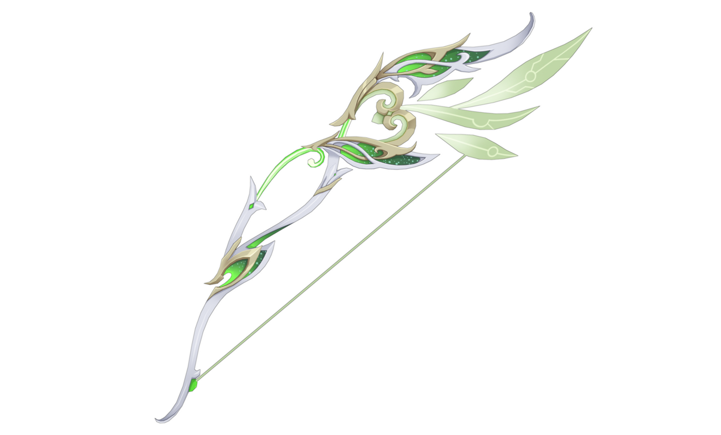 Hunter's Path Bow Digital 3D Model - Professionally Designed - Genshin Impact Cosplay - Tighnari Bow