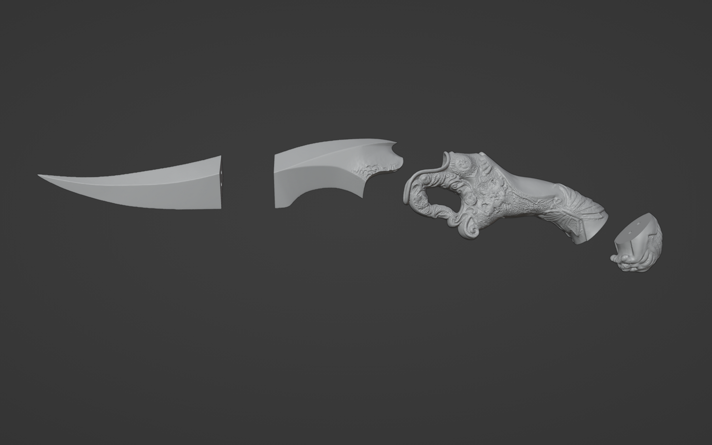 Dagger of Death - Digital 3D Model Files and Physical 3D Printed Kit Options - Ethan Winters Cosplay