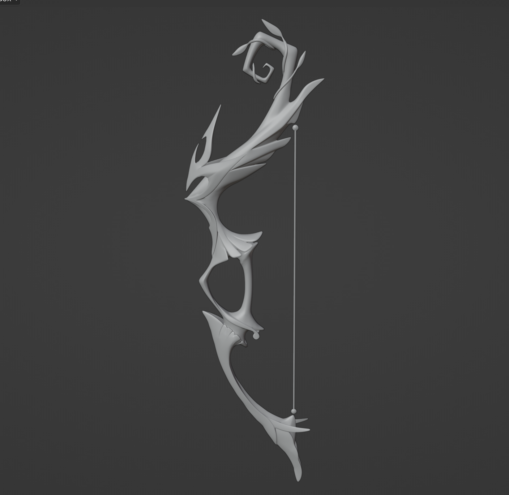 King's Squire Bow Digital 3D Model - Professionally Designed - Genshin ...