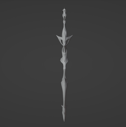 King's Squire Bow - Digital 3D Model - Genshin Impact - Tighnari Cosplay