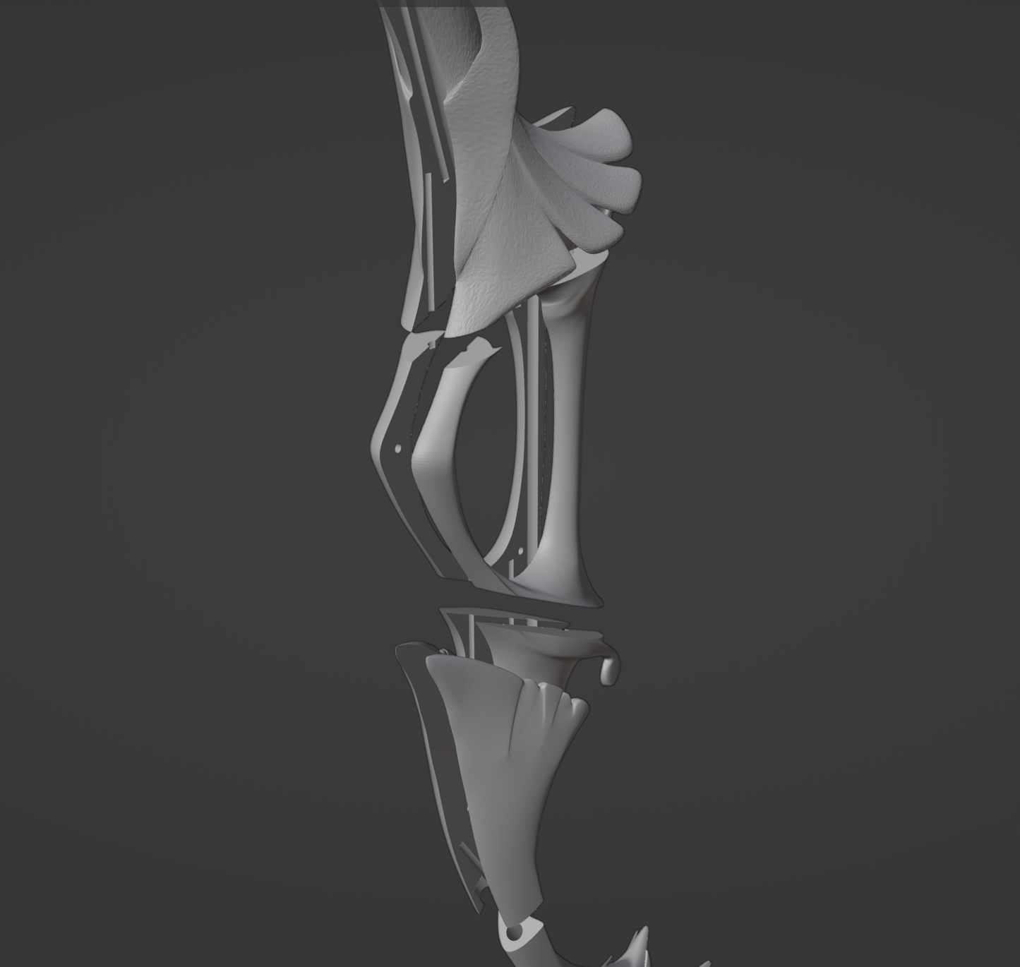 King's Squire Bow Digital 3D Model - Professionally Designed - Genshin Impact Cosplay - Tighnari Bow