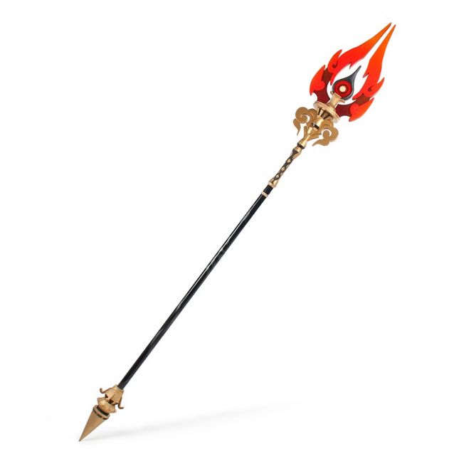 Staff of Homa - Digital 3D Model Files and Physical 3D Printed Kit Options - Hu Tao Spear