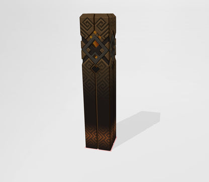 Zhongli Pillar - Digital 3D Model File - Genshin Impact - Zhongli Cosplay