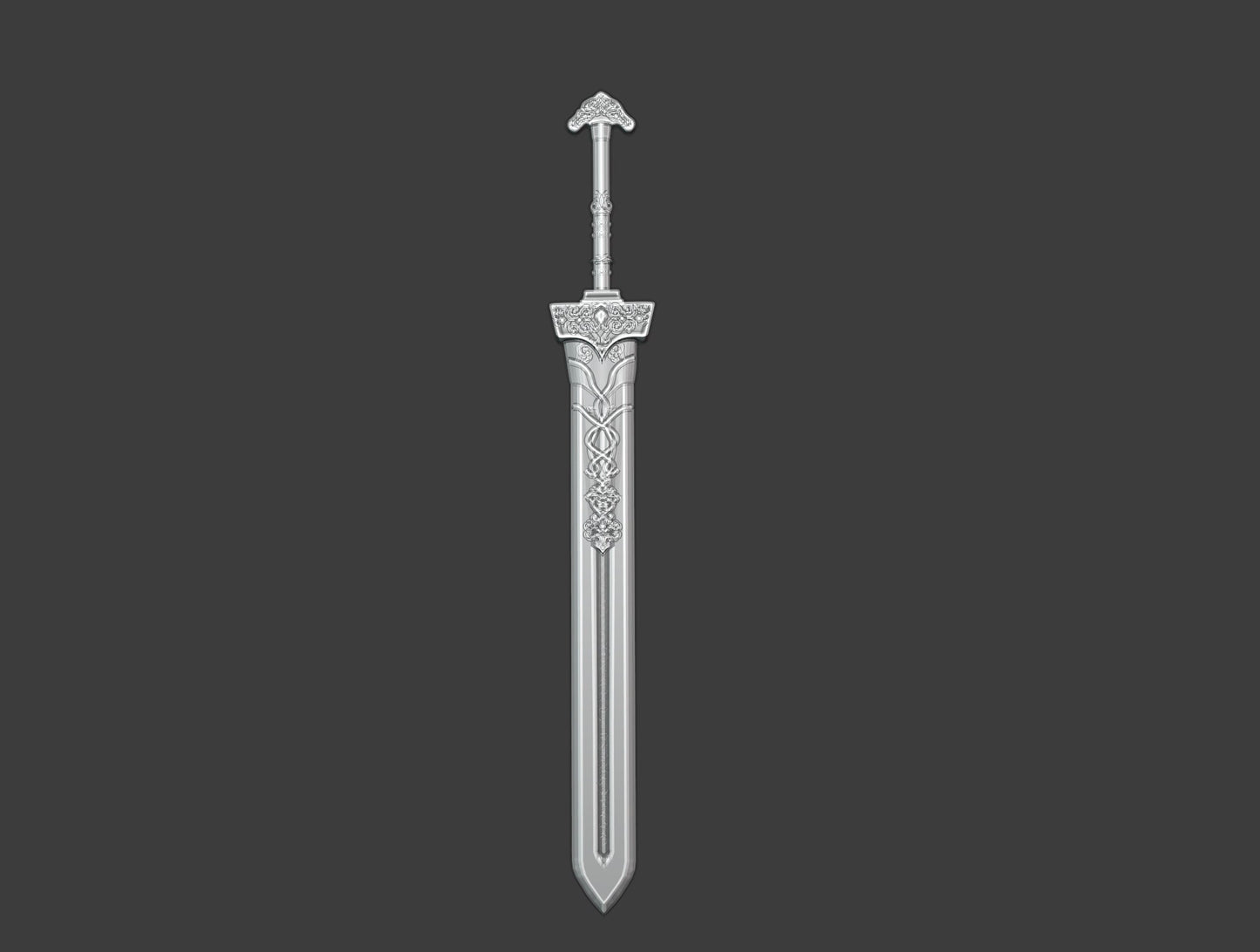 Royal Greatsword - Digital 3D Model Files and Physical 3D Printed Kit Options - Blaidd Sword - -Blaidd Cosplay