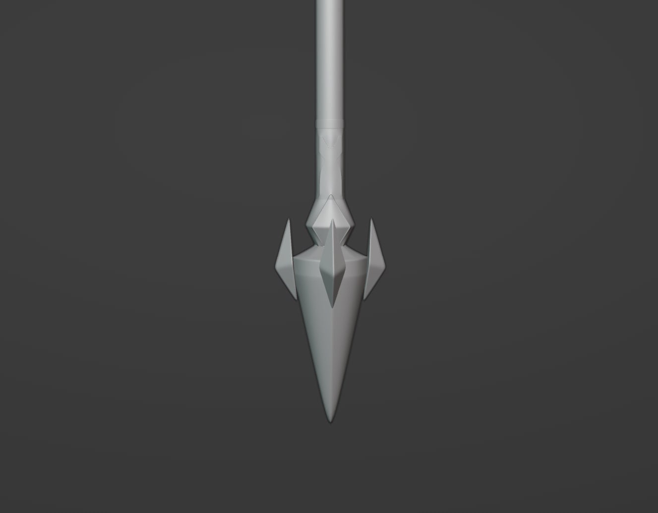 Deathmatch - Digital 3D Model Files and Physical 3D Printed Kit Options - Deathmatch Spear