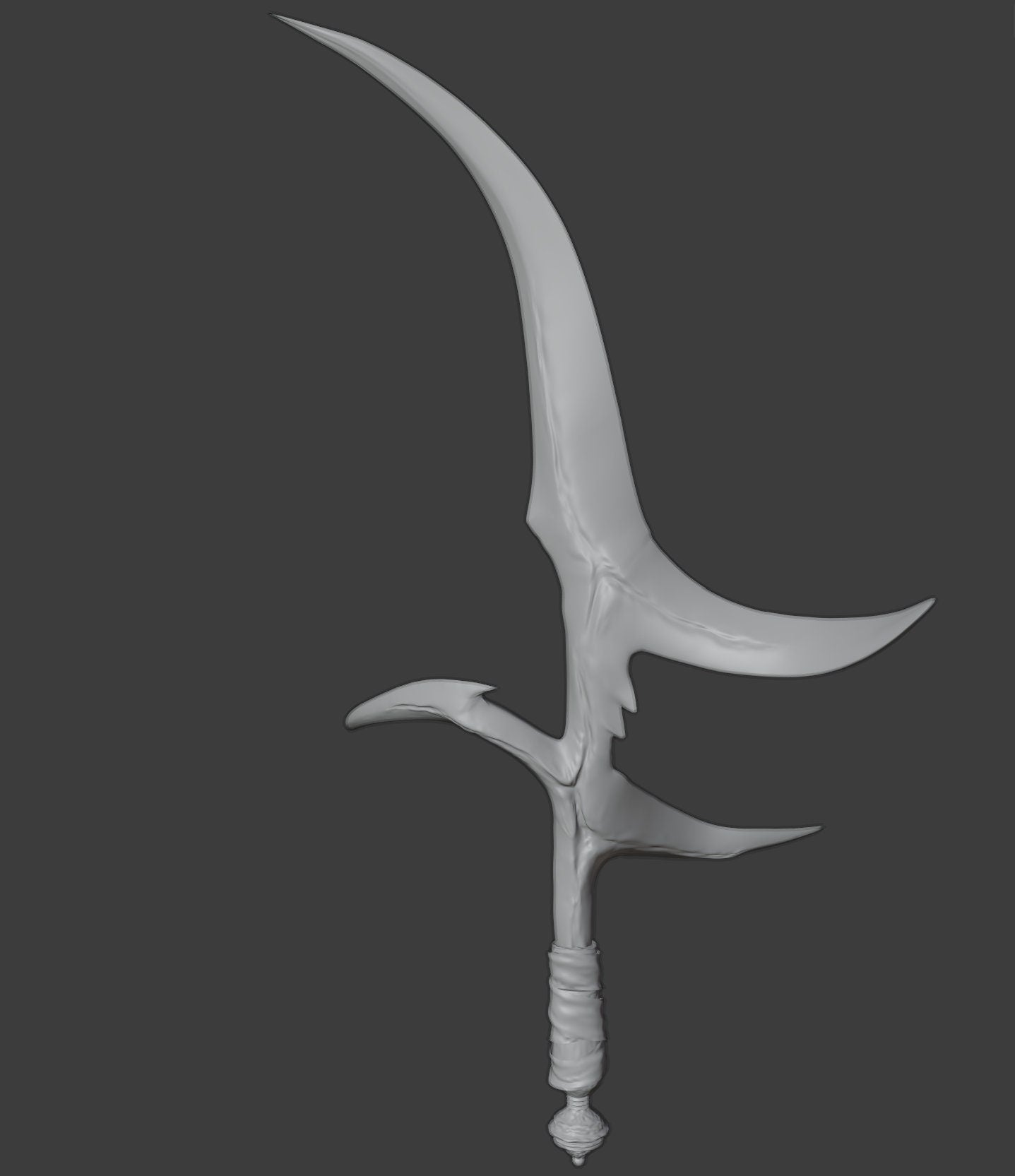 Black Knife - Digital 3D Model Files and Physical 3D Printed Kit Options