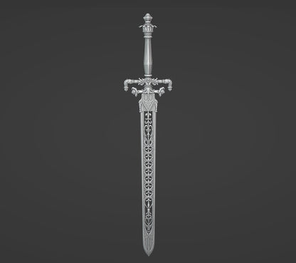 Sword of Night and Flame - Digital 3D Model - Elden Ring Cosplay