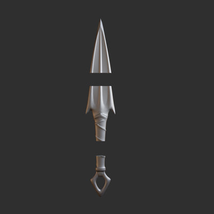 Akali Kunai - Digital 3D Model - League of Legends - Default Akali Cosplay