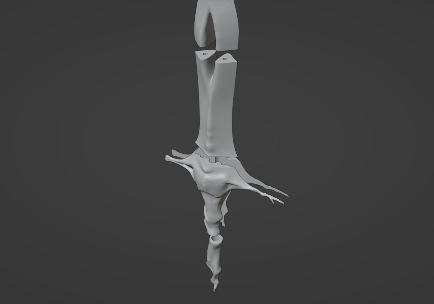 Sacred Relic - Digital 3D Model Files and Physical 3D Printed Kit Options - Great Sword