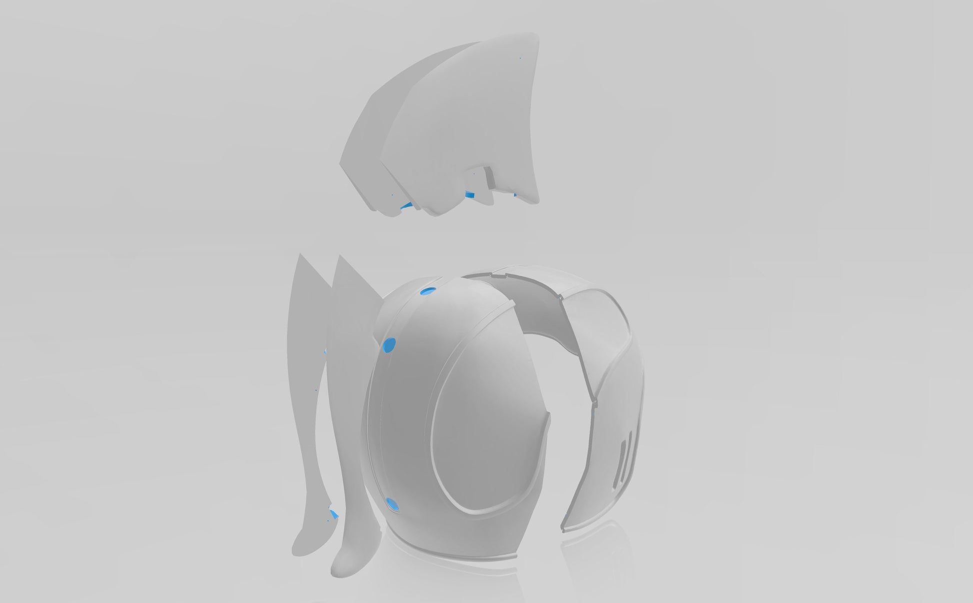 Kid Chi Chi Helmet 3D Model Digital File - DB Cosplay - Chi Chi Cosplay