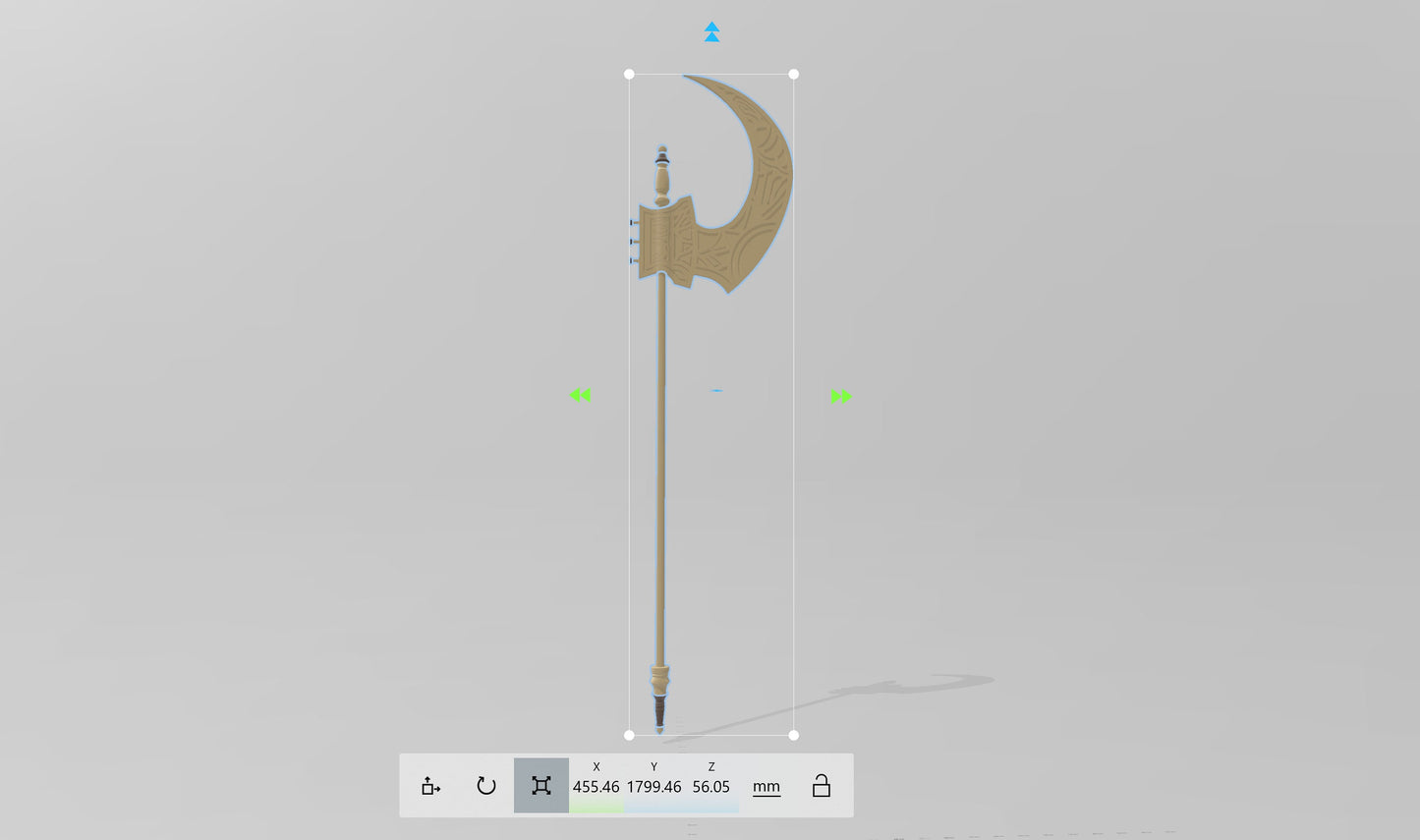 Penelo's Scythe Digital 3D Model - Professionally Designed - Penelo Cosplay