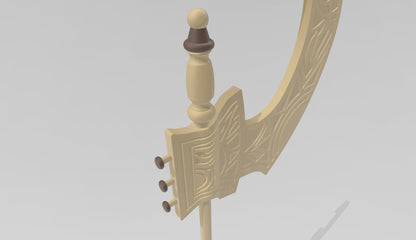 Penelo's Scythe Digital 3D Model - Professionally Designed - Penelo Cosplay