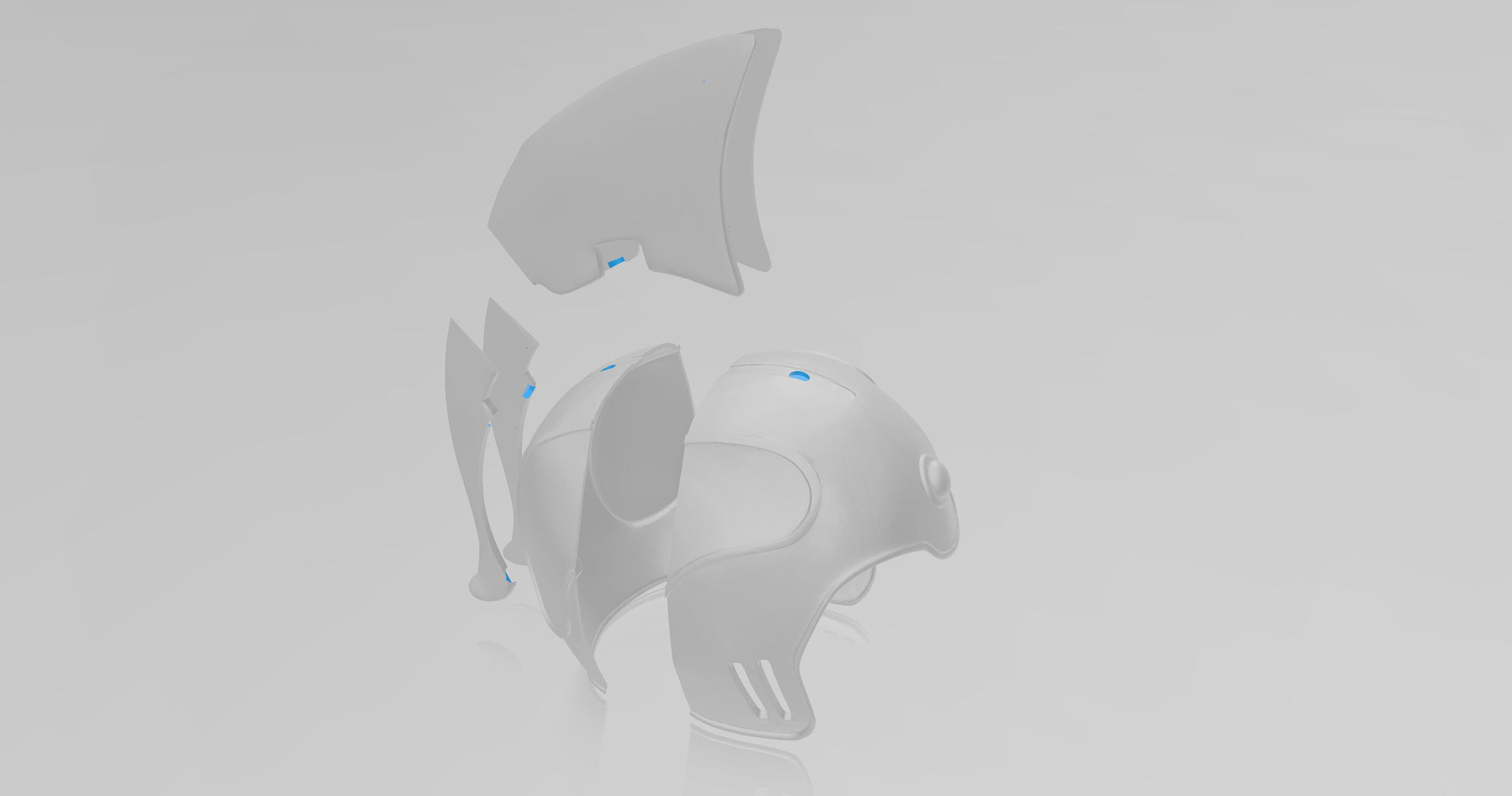 Kid Chi Chi Helmet 3D Model Digital File - DB Cosplay - Chi Chi Cosplay