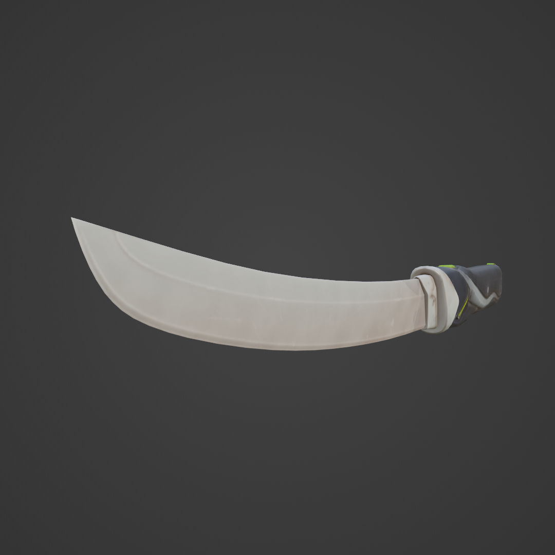 Genji's Knife - Digital 3D Model Files and Physical 3D Printed Kit Options - Genji Cosplay