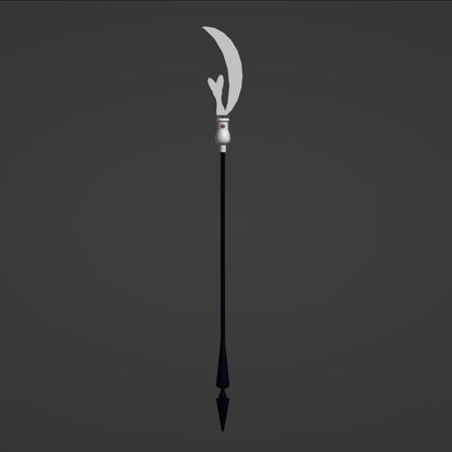 Silence Glaive - Digital 3D Model - Sailor Moon - Sailor Saturn Cosplay