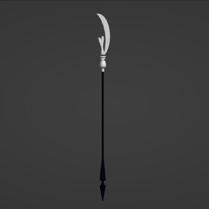 Silence Glaive - Digital 3D Model - Sailor Moon - Sailor Saturn Cosplay