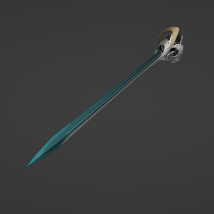 Luocha Rapier - Digital 3D Model - Honkai: Star Rail - Luocha Cosplay